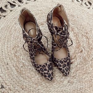 Cheetah Print Heels